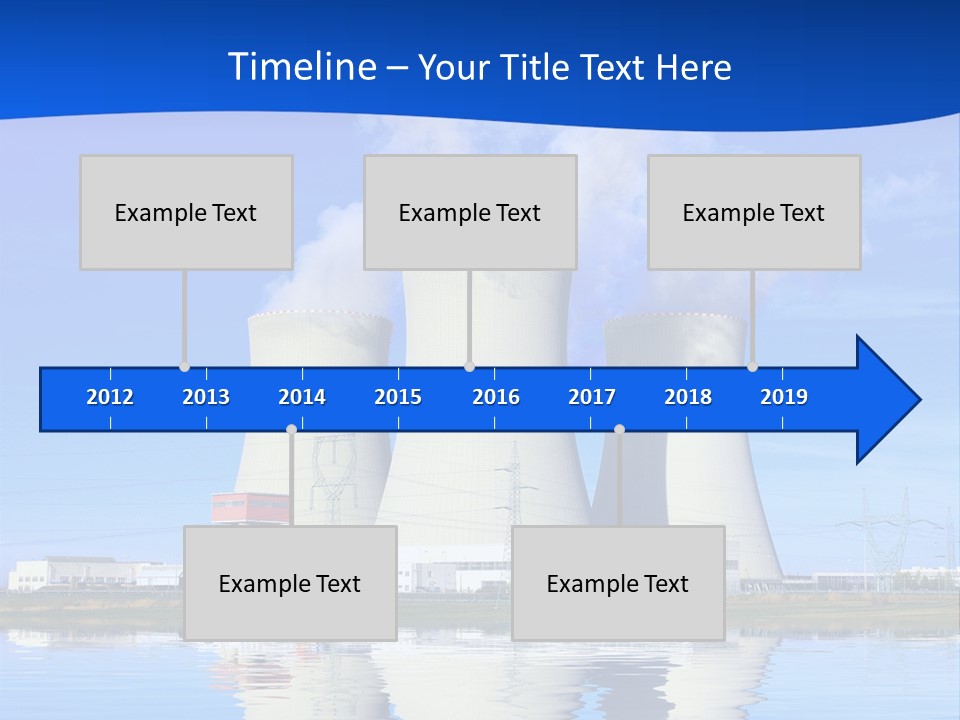 Power Atom Environmental PowerPoint Template
