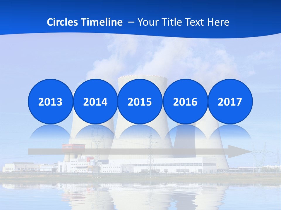 Power Atom Environmental PowerPoint Template