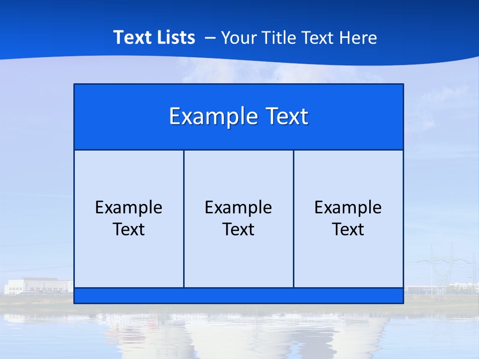 Power Atom Environmental PowerPoint Template