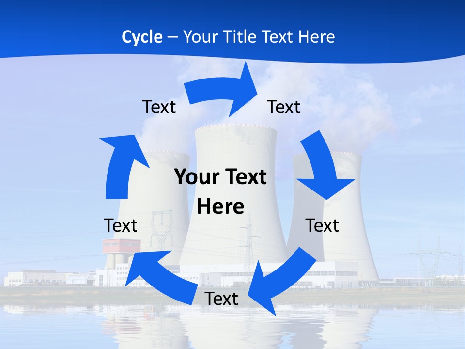 Power Atom Environmental PowerPoint Template