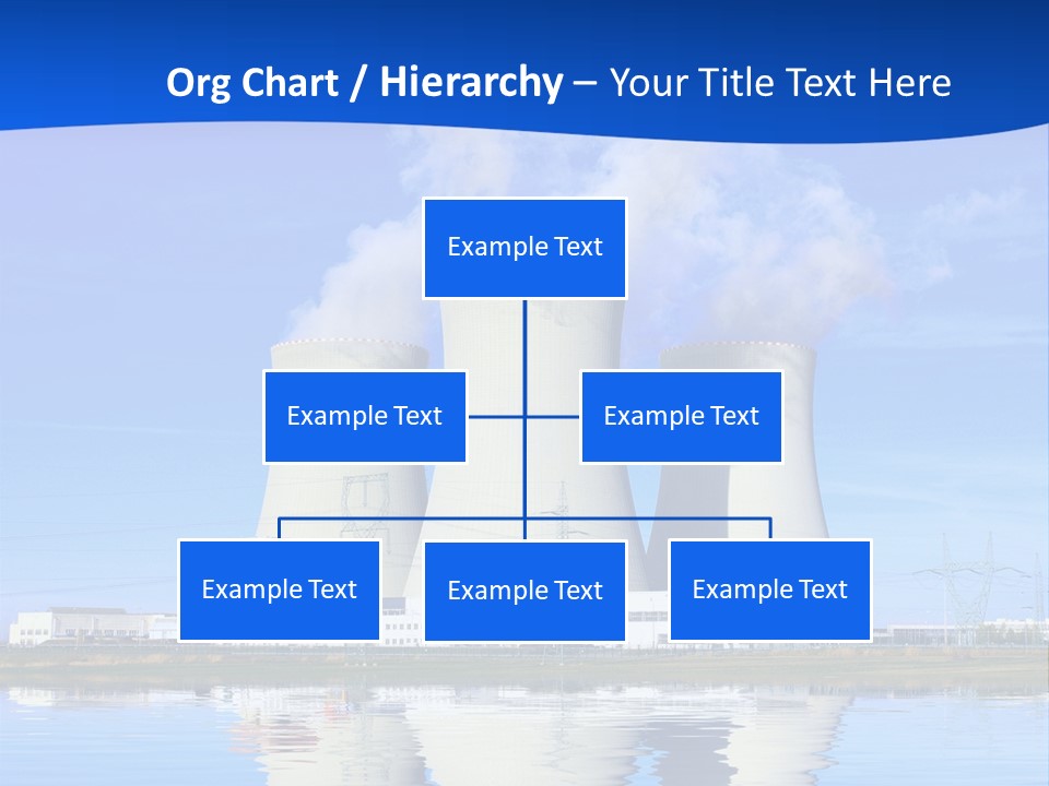 Power Atom Environmental PowerPoint Template