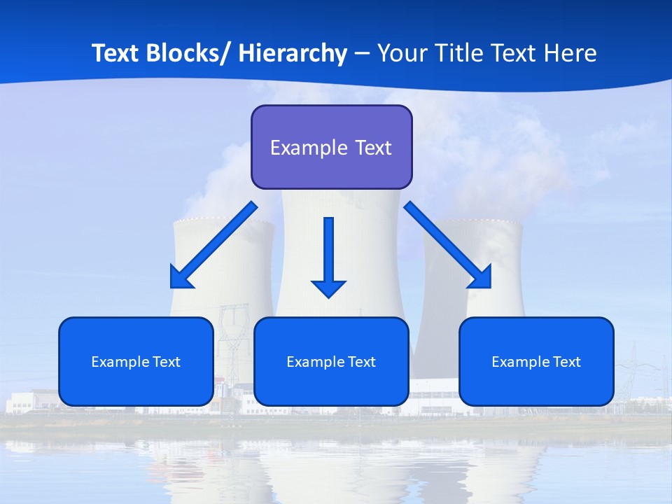 Power Atom Environmental PowerPoint Template