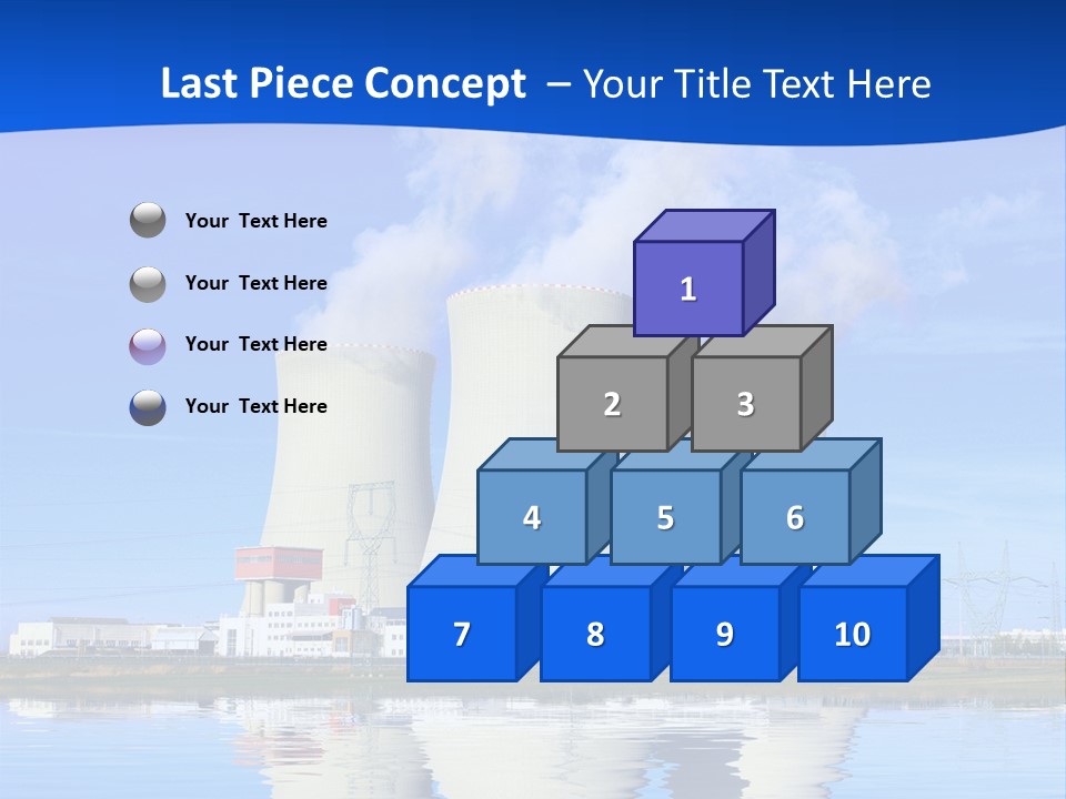 Power Atom Environmental PowerPoint Template