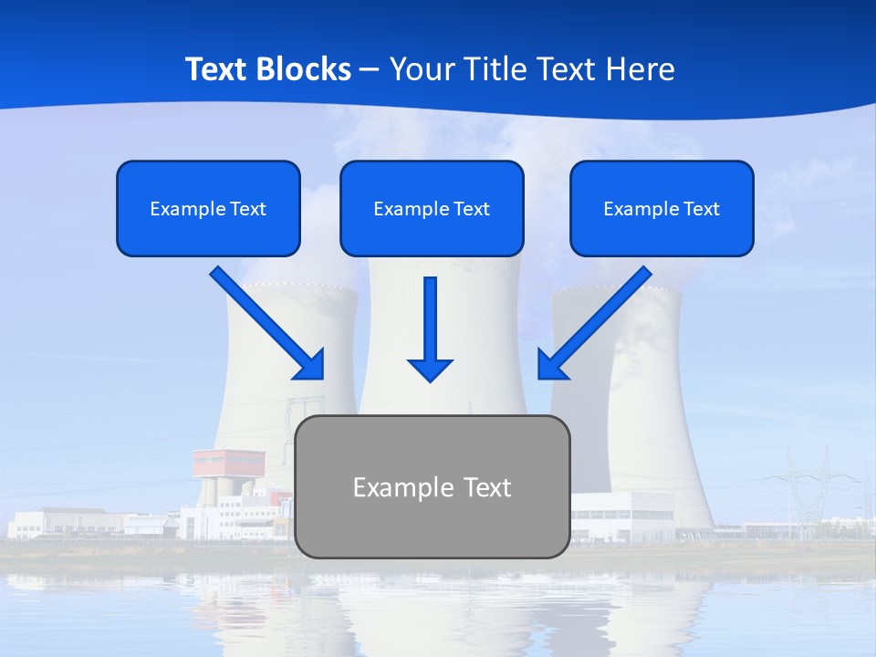 Power Atom Environmental PowerPoint Template