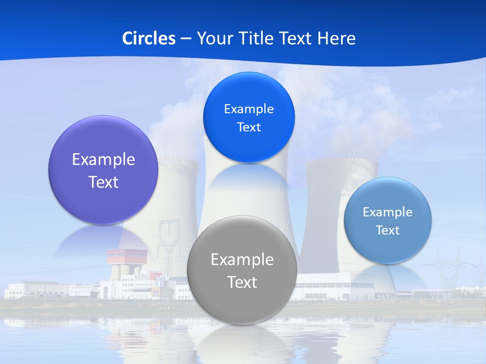 Power Atom Environmental PowerPoint Template