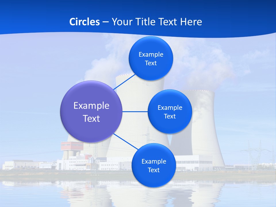 Power Atom Environmental PowerPoint Template