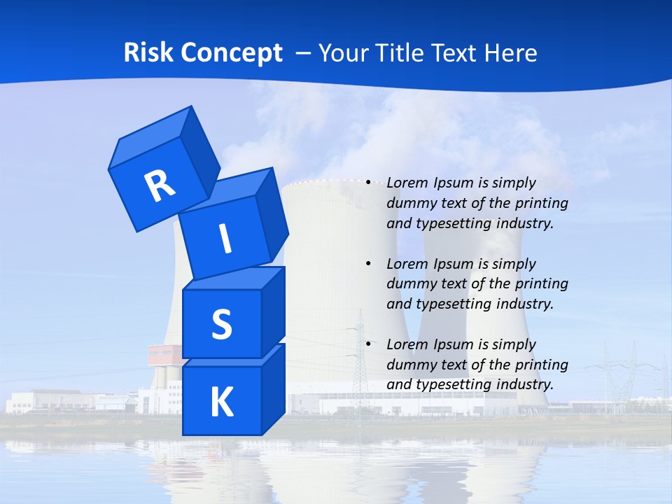 Power Atom Environmental PowerPoint Template