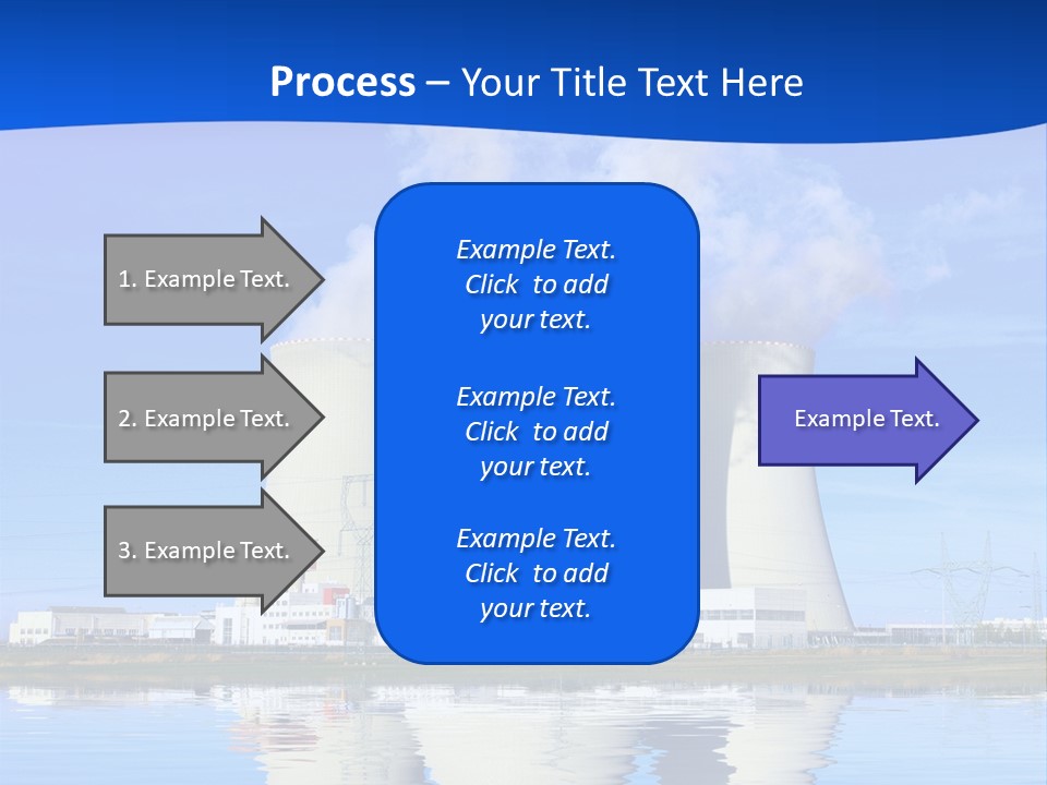 Power Atom Environmental PowerPoint Template