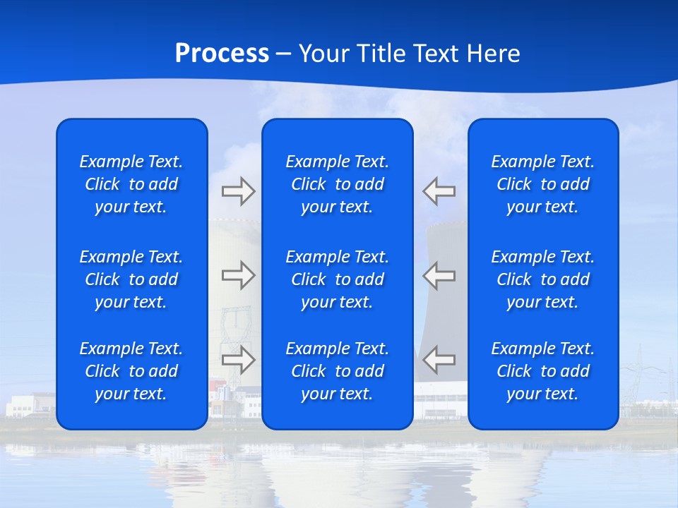 Power Atom Environmental PowerPoint Template