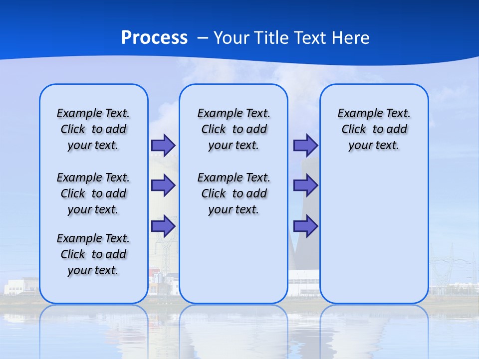 Power Atom Environmental PowerPoint Template