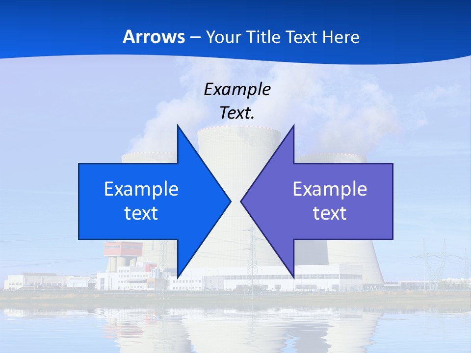 Power Atom Environmental PowerPoint Template