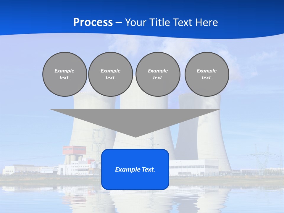 Power Atom Environmental PowerPoint Template