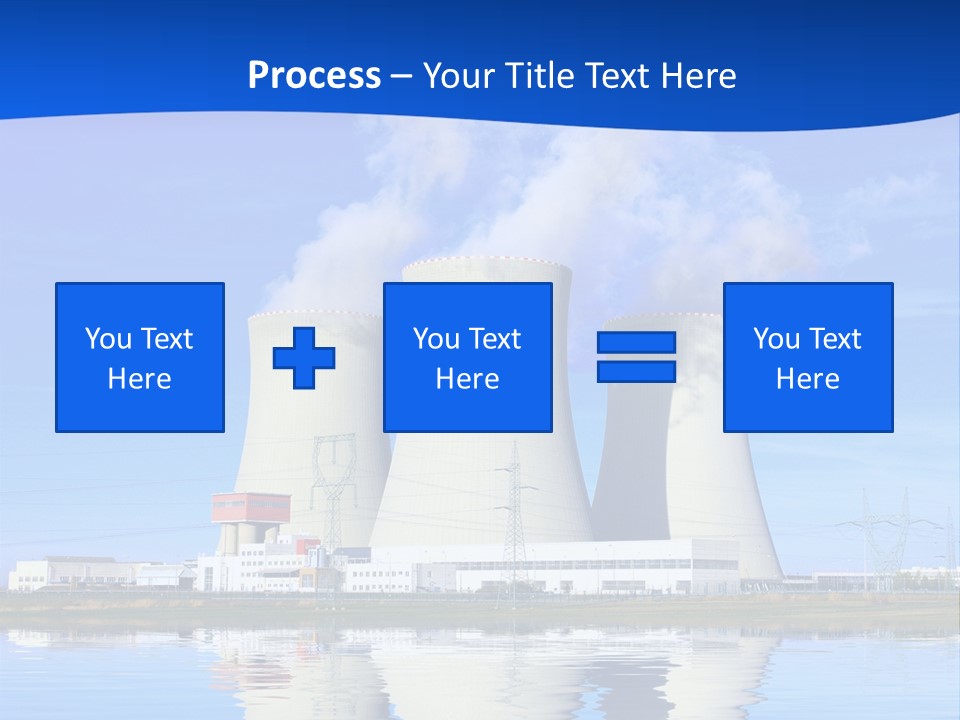 Power Atom Environmental PowerPoint Template
