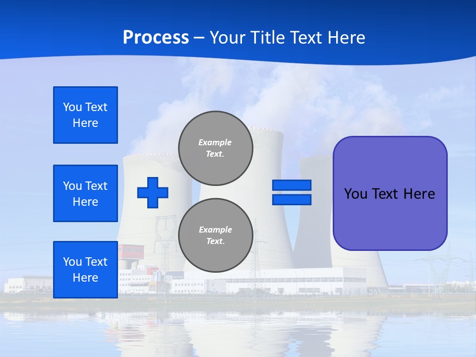 Power Atom Environmental PowerPoint Template