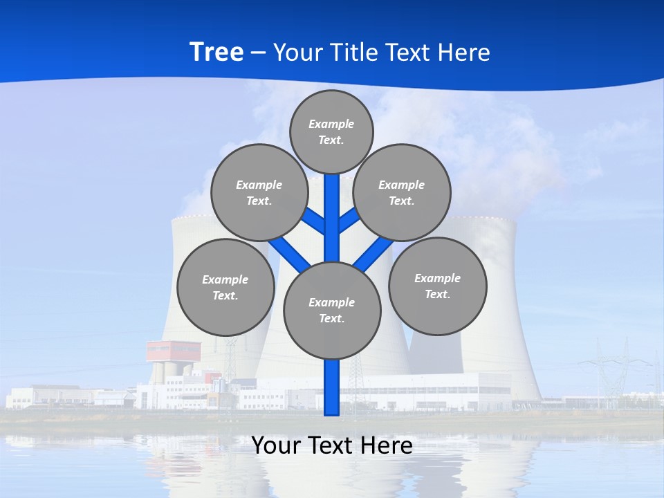 Power Atom Environmental PowerPoint Template