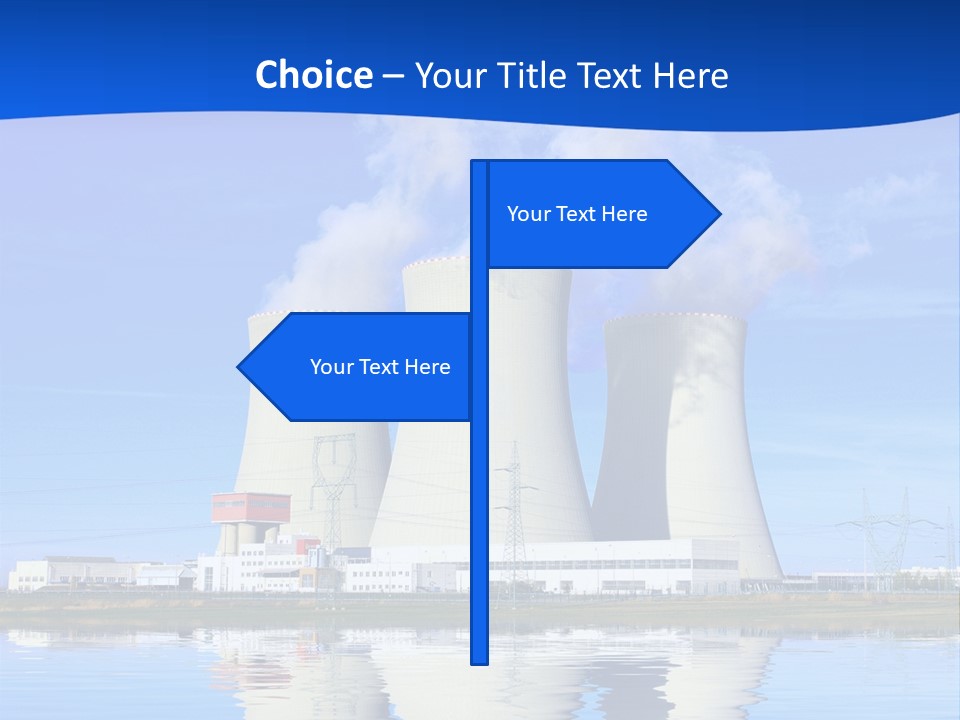 Power Atom Environmental PowerPoint Template