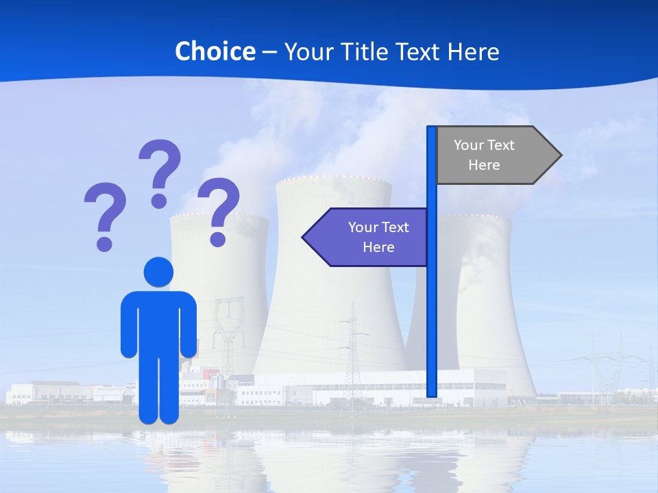 Power Atom Environmental PowerPoint Template