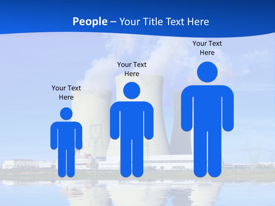 Power Atom Environmental PowerPoint Template