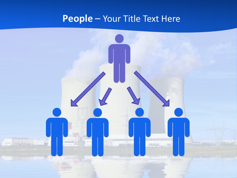 Power Atom Environmental PowerPoint Template