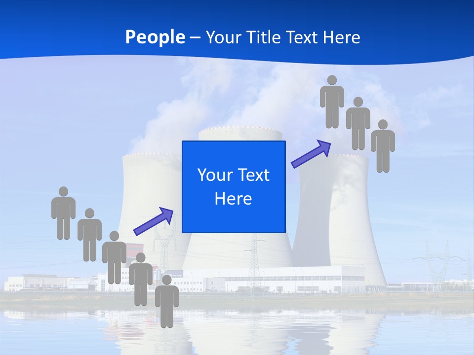 Power Atom Environmental PowerPoint Template