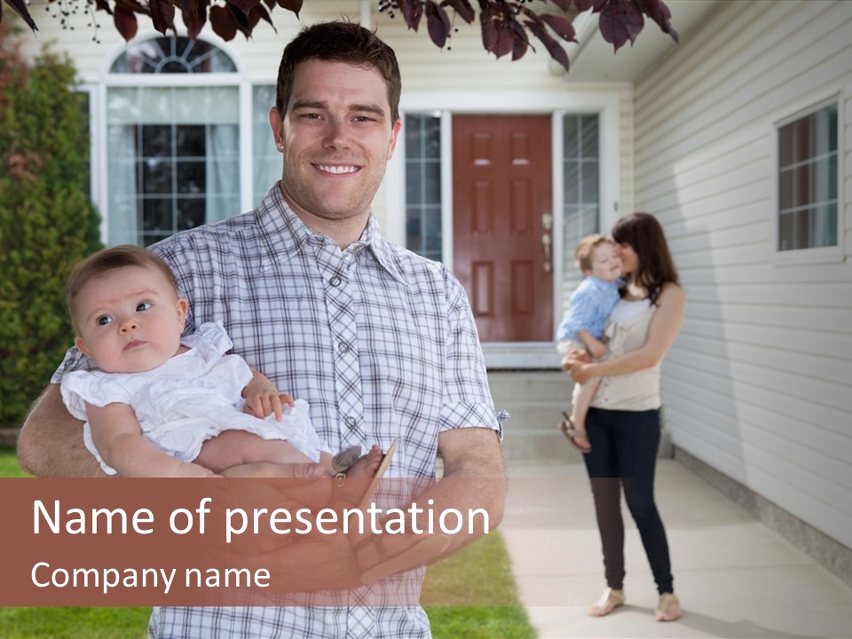 People Family Happy PowerPoint Template