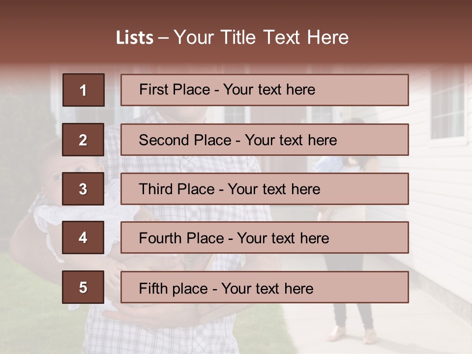 People Family Happy PowerPoint Template