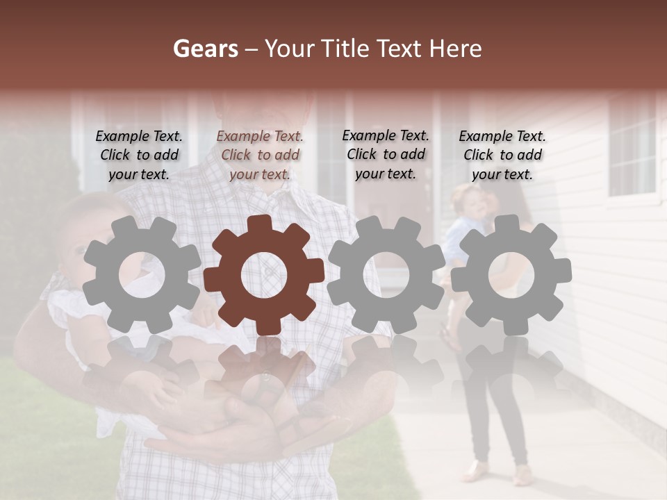 People Family Happy PowerPoint Template