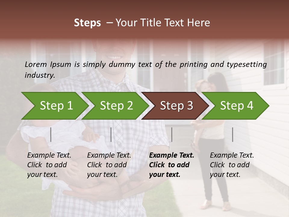 People Family Happy PowerPoint Template