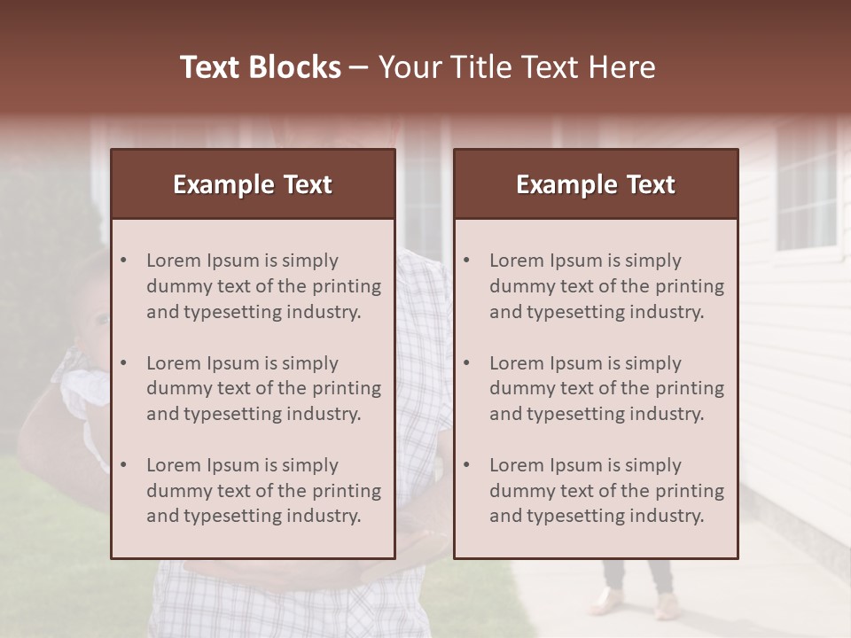 People Family Happy PowerPoint Template