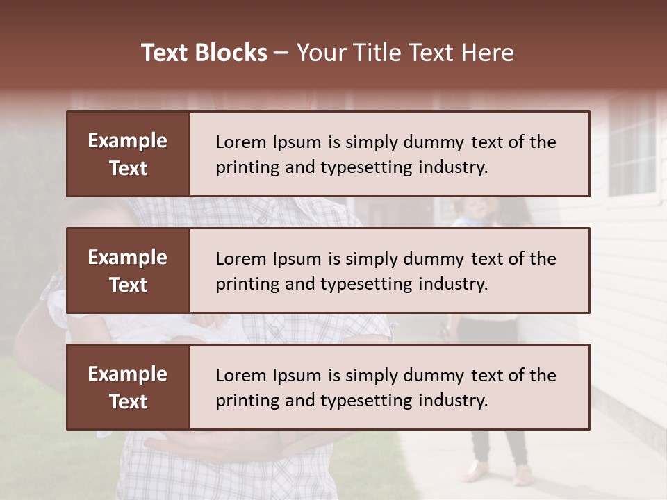 People Family Happy PowerPoint Template