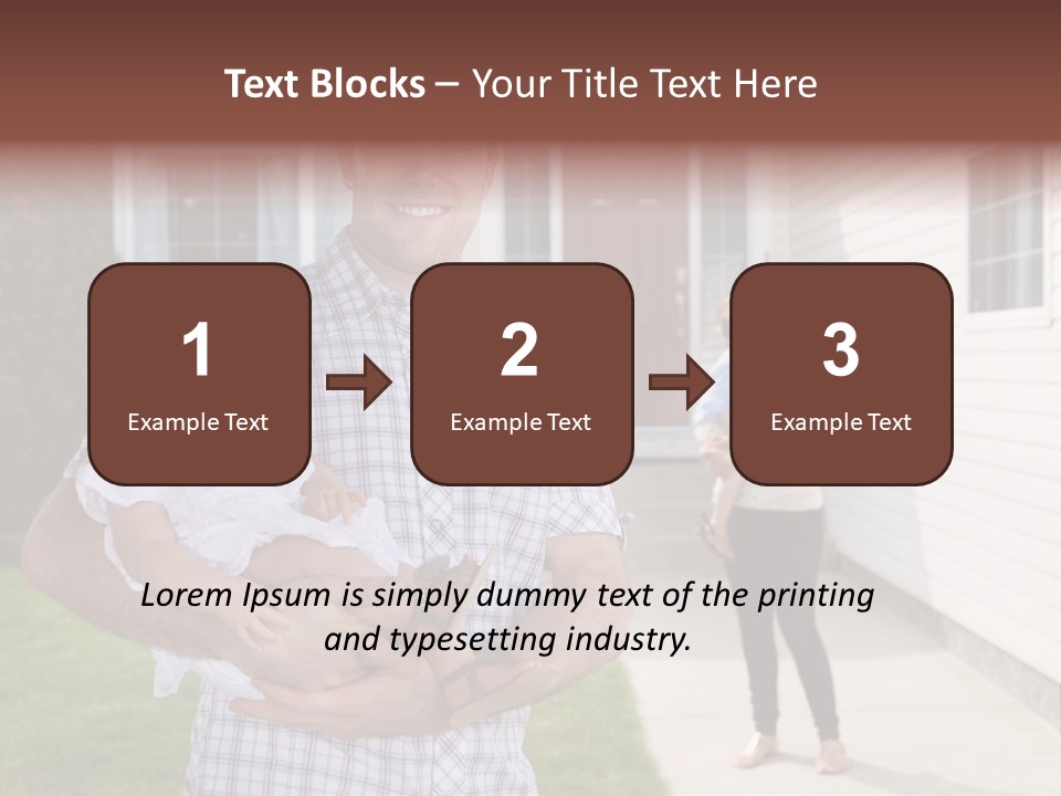 People Family Happy PowerPoint Template