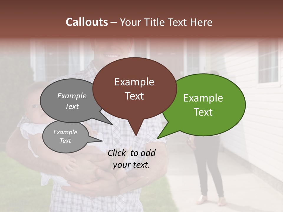 People Family Happy PowerPoint Template