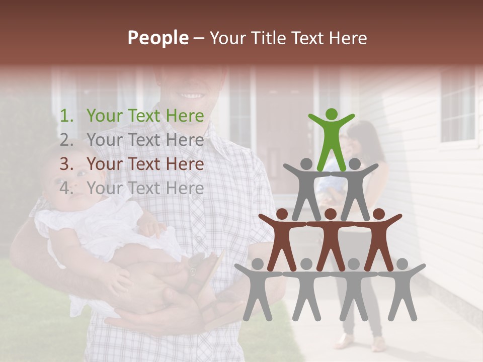 People Family Happy PowerPoint Template