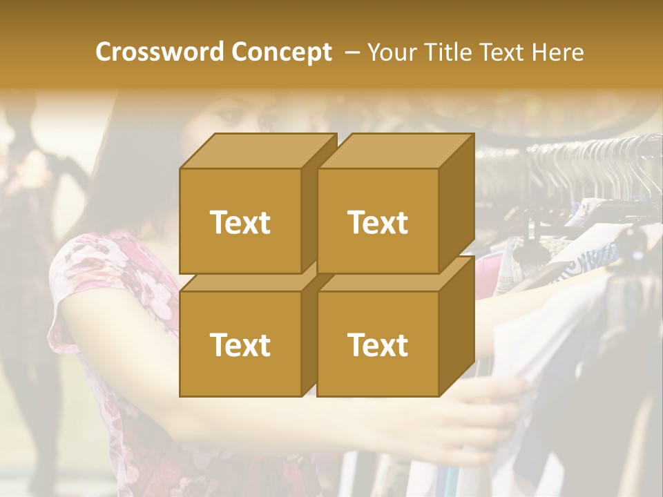 Customer Female Activity PowerPoint Template