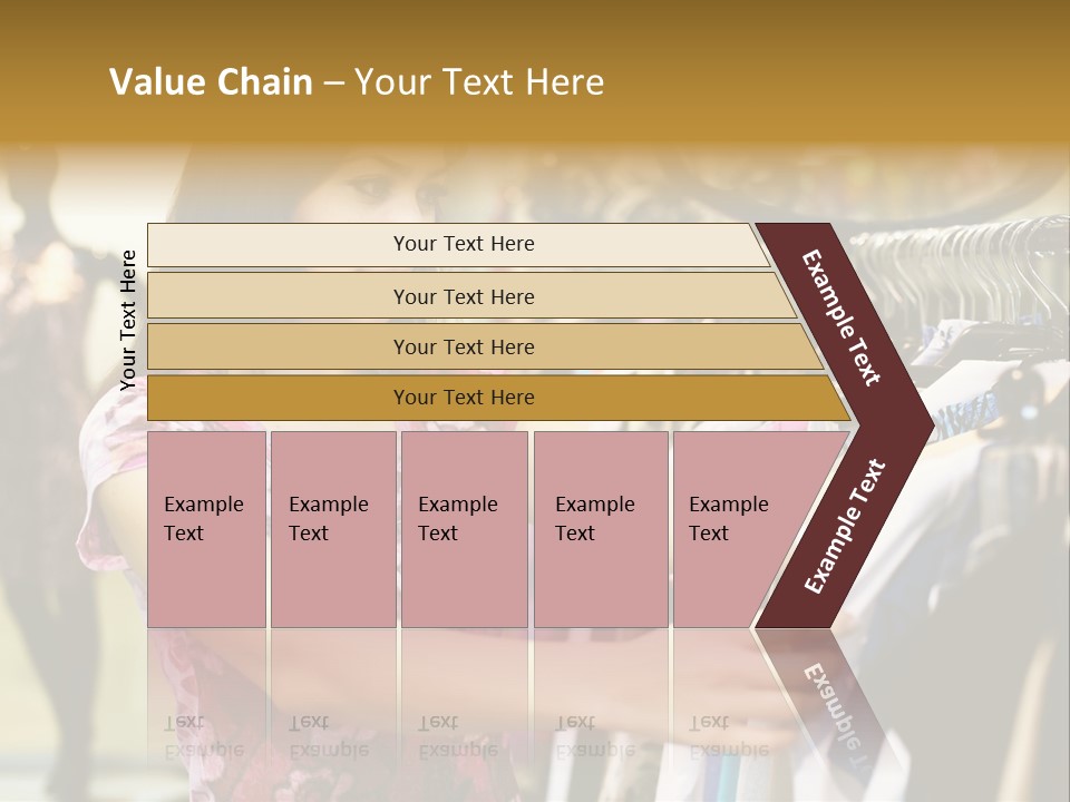 Customer Female Activity PowerPoint Template