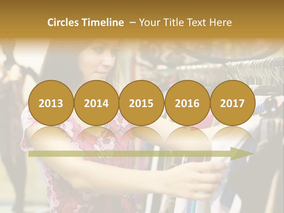 Customer Female Activity PowerPoint Template