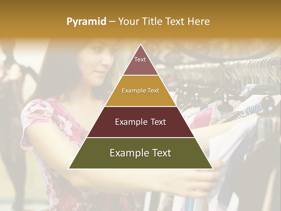 Customer Female Activity PowerPoint Template