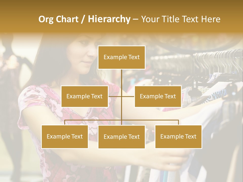 Customer Female Activity PowerPoint Template