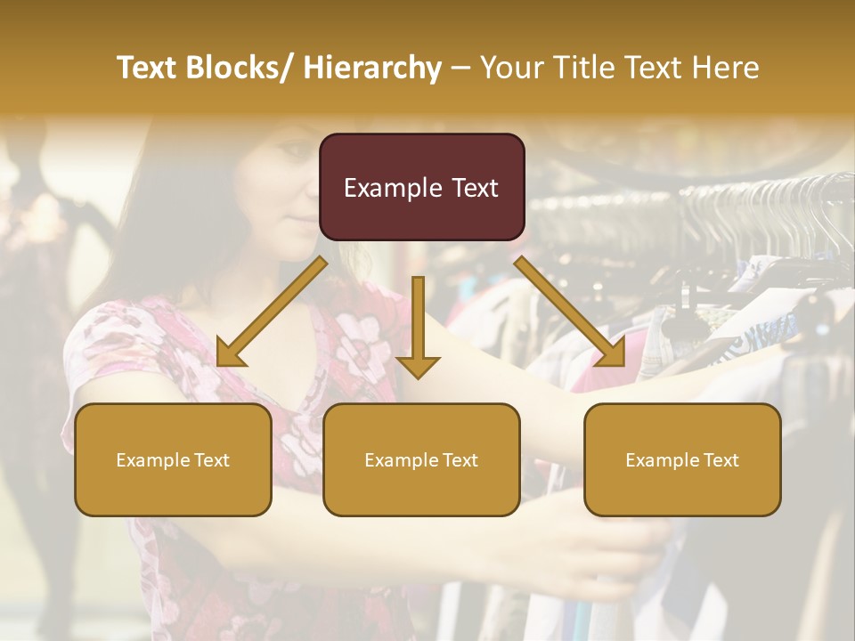 Customer Female Activity PowerPoint Template