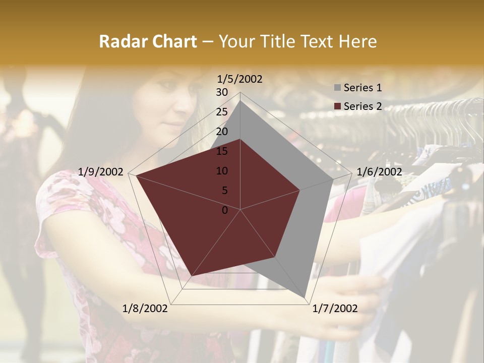 Customer Female Activity PowerPoint Template