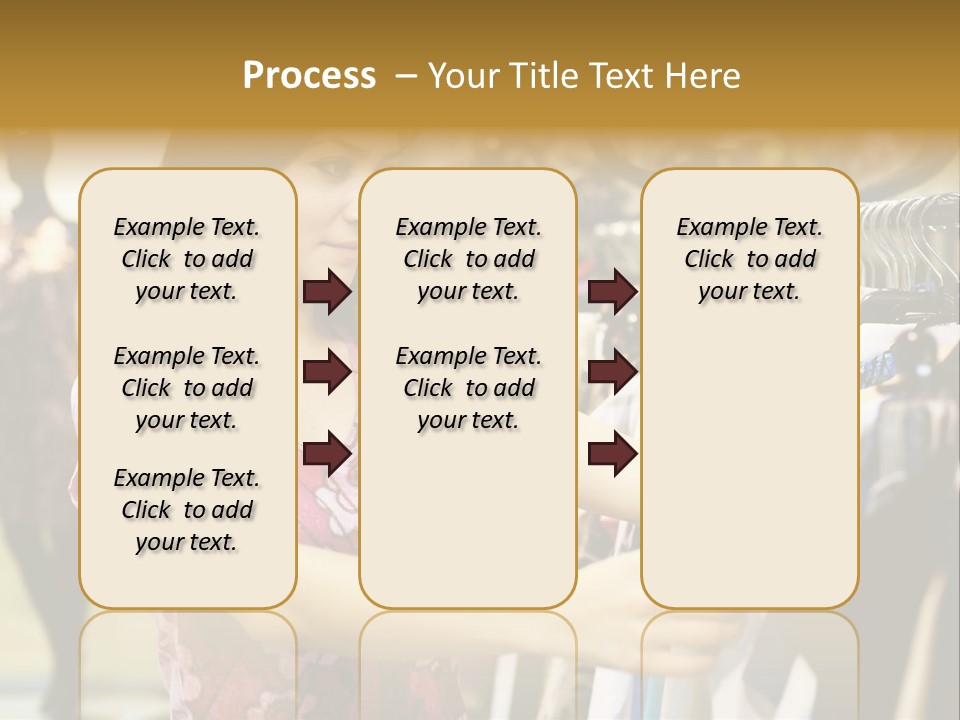 Customer Female Activity PowerPoint Template