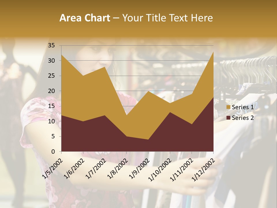 Customer Female Activity PowerPoint Template