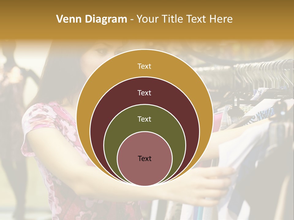 Customer Female Activity PowerPoint Template