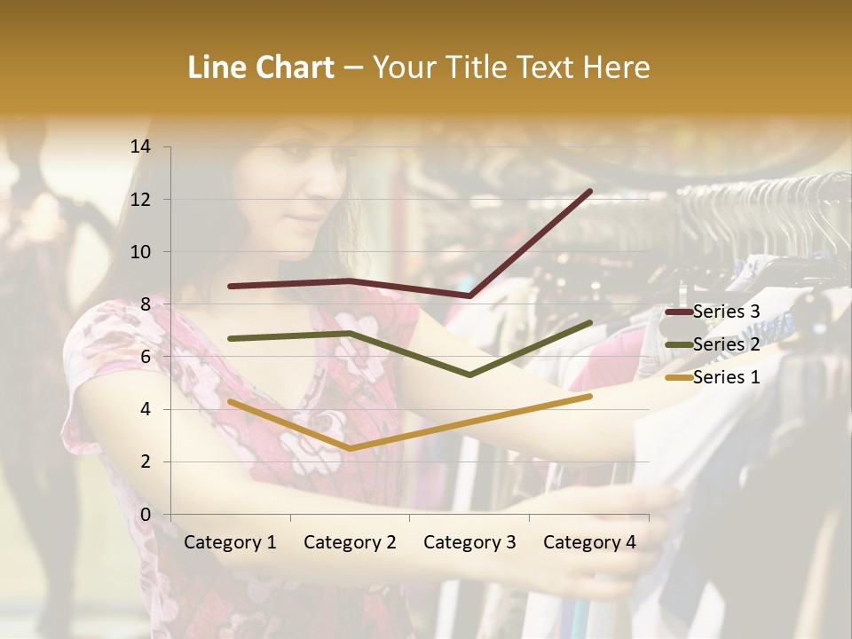 Customer Female Activity PowerPoint Template