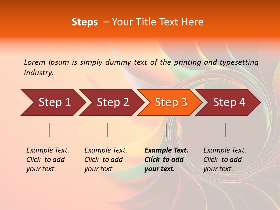 Sunbathing Seascape Ocean PowerPoint Template