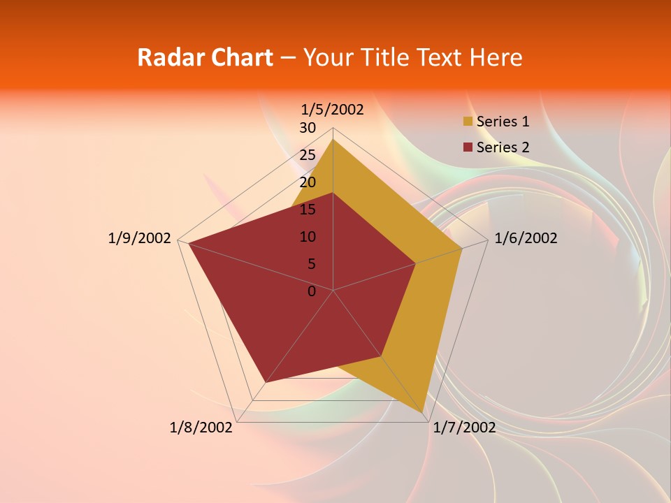 Sunbathing Seascape Ocean PowerPoint Template