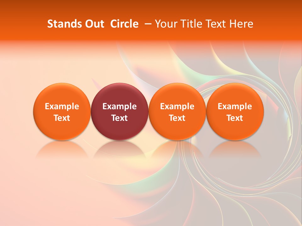 Sunbathing Seascape Ocean PowerPoint Template