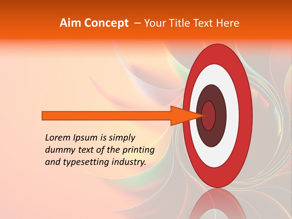 Sunbathing Seascape Ocean PowerPoint Template