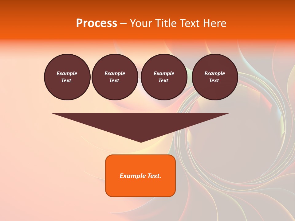 Sunbathing Seascape Ocean PowerPoint Template