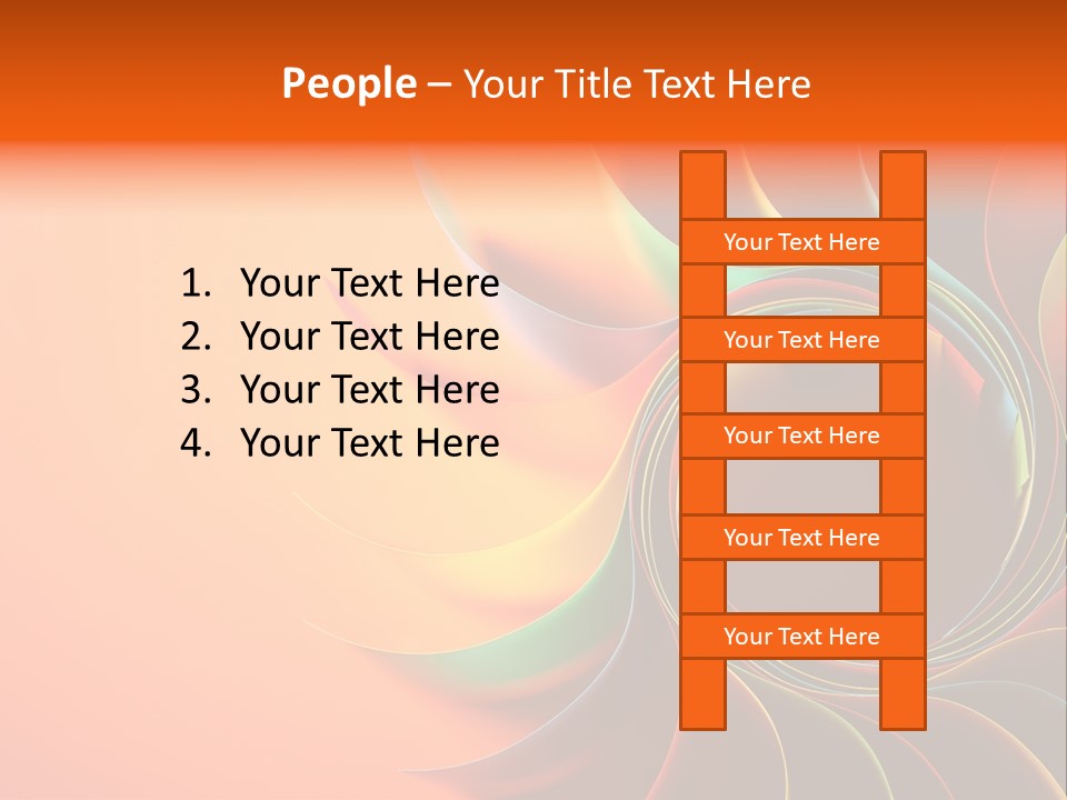 Sunbathing Seascape Ocean PowerPoint Template